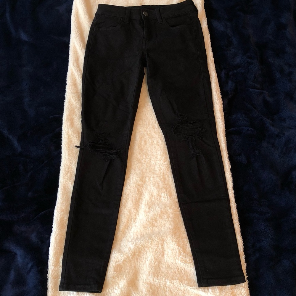 Black American Eagle Jeans